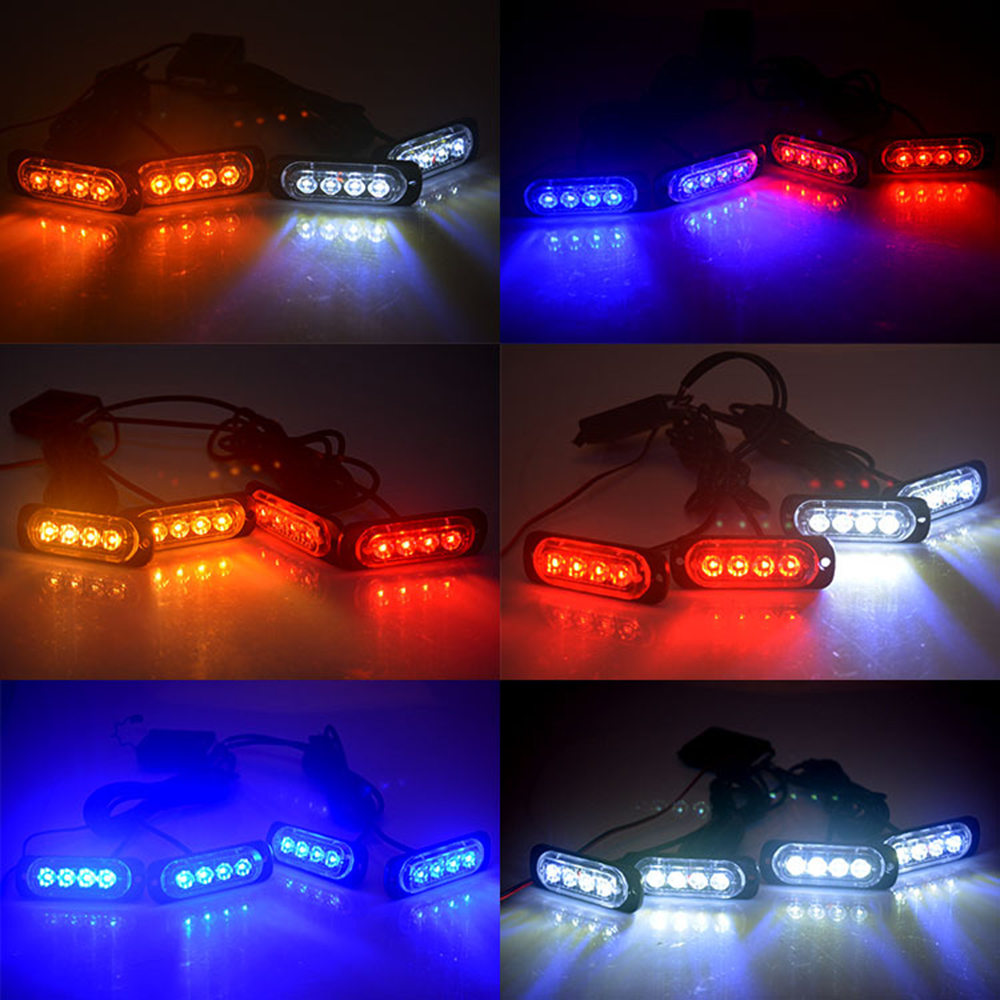 Wireless Grille LED Warning Li - Sos Light Strobe 评论和价格