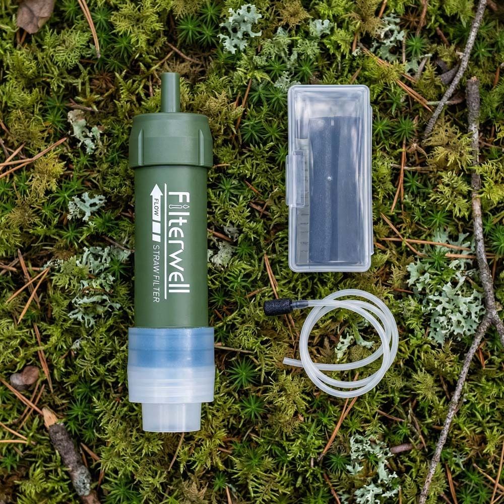 Mini Mini Water Filter Straw P - Water Purification Straw 评论和价格