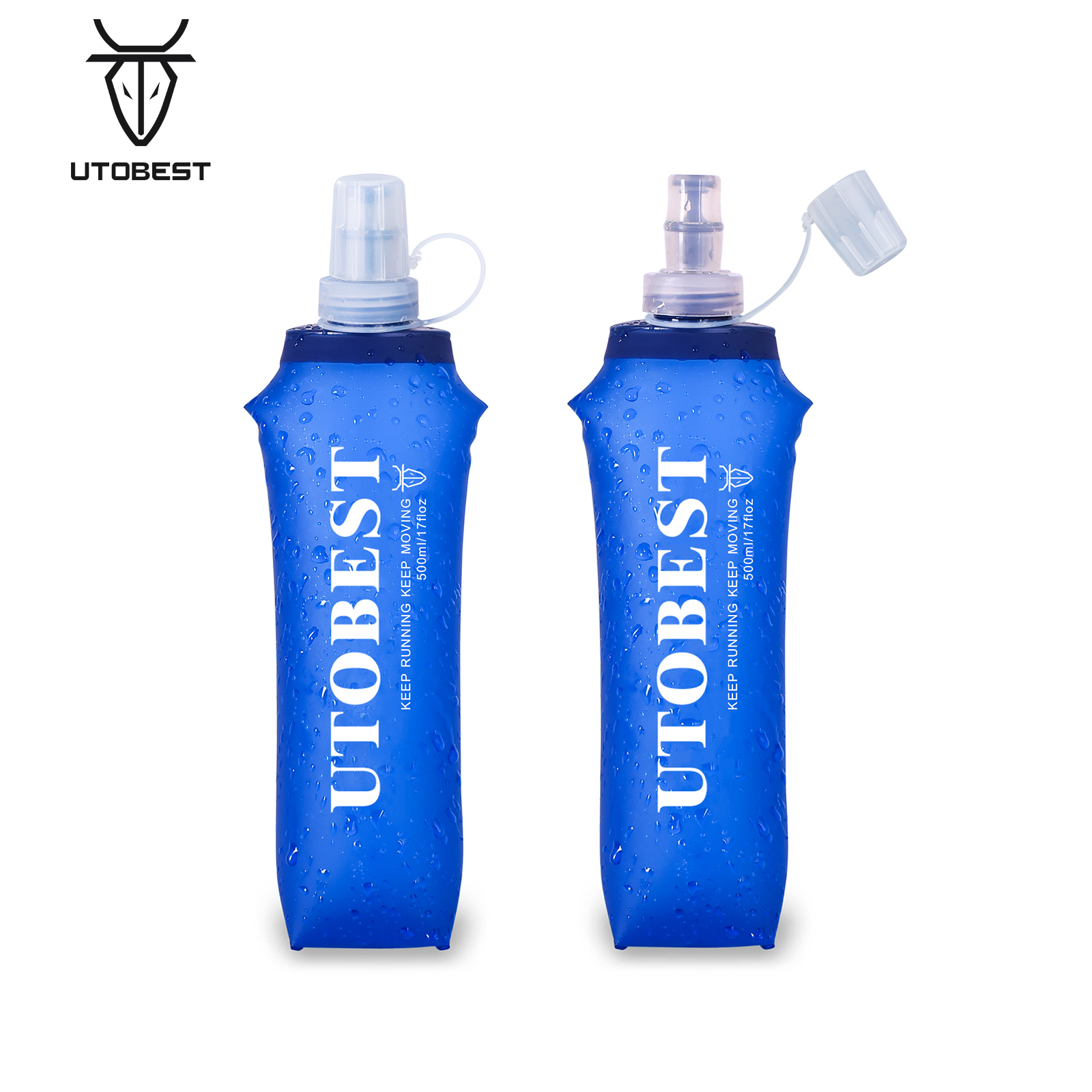 UTOBEST 250ml 350ml 500ml Soft - Water Bag Collapsible 评论和价格