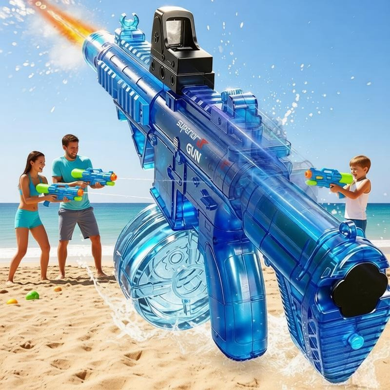 Kids Automatic Water Gun with  - Sos Light Strobe 评论和价格