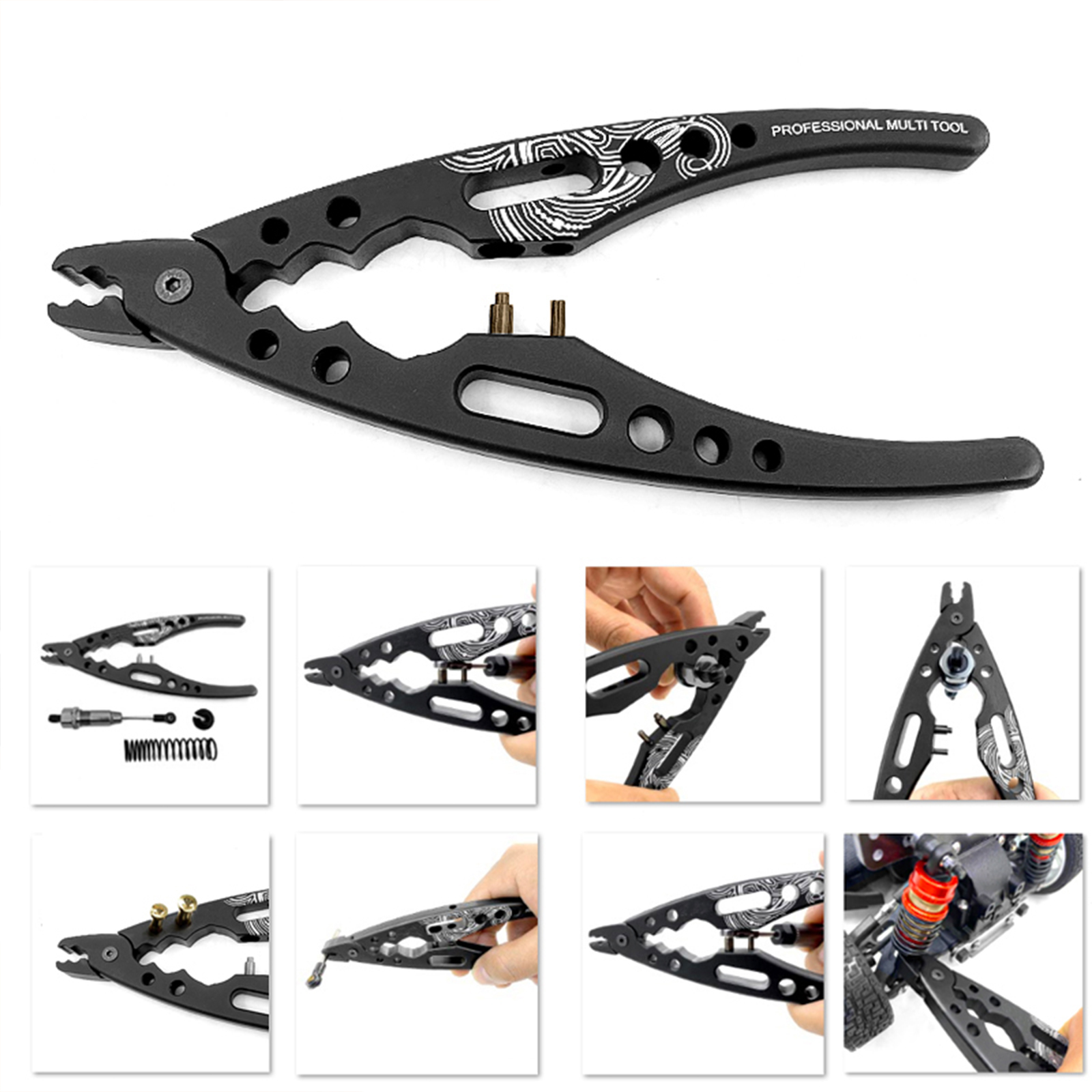 RS RC Shock Shaft Ball End Mul - Multi Tool Plier 评论和价格