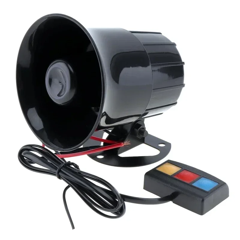 12V 3 Tone Sound Loud Car Horn - Emergency Whistle Loud 评论和价格