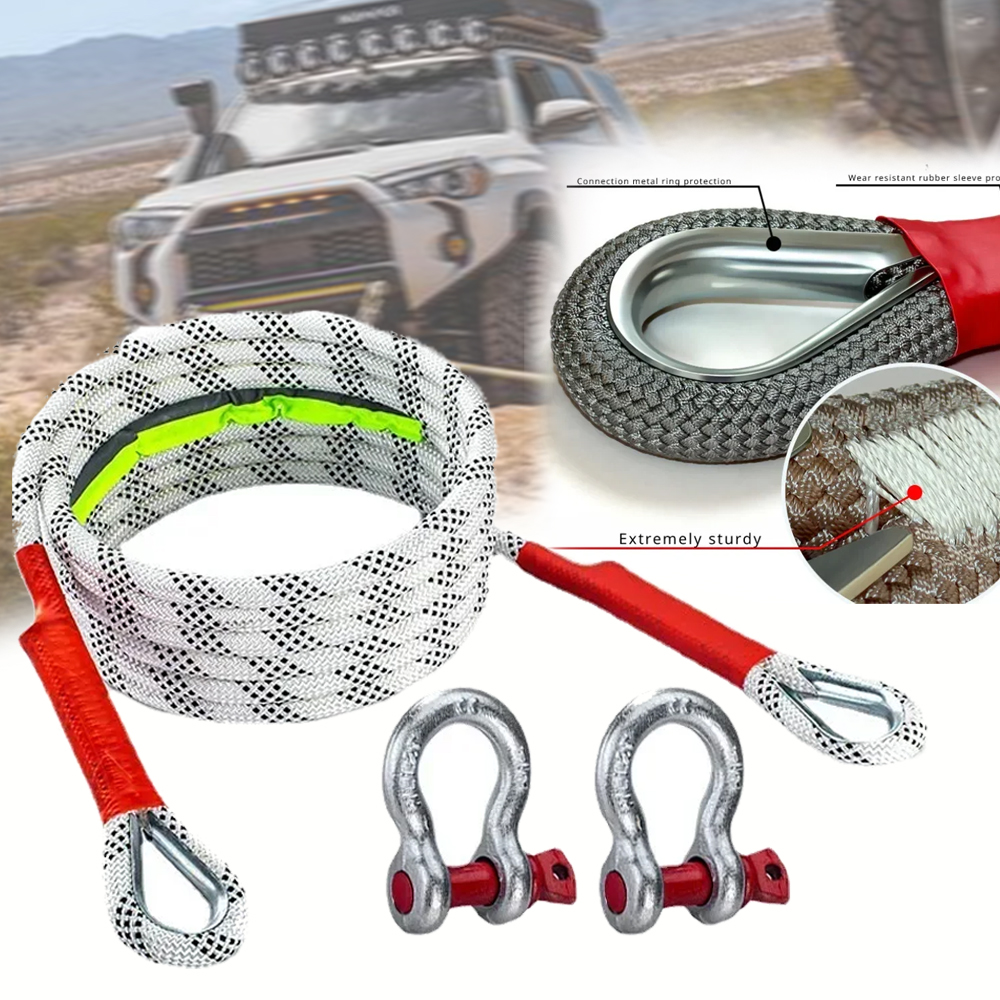 New Car Tow Strap 4x4 Offroad  - Rescue Rope Throw 评论和价格