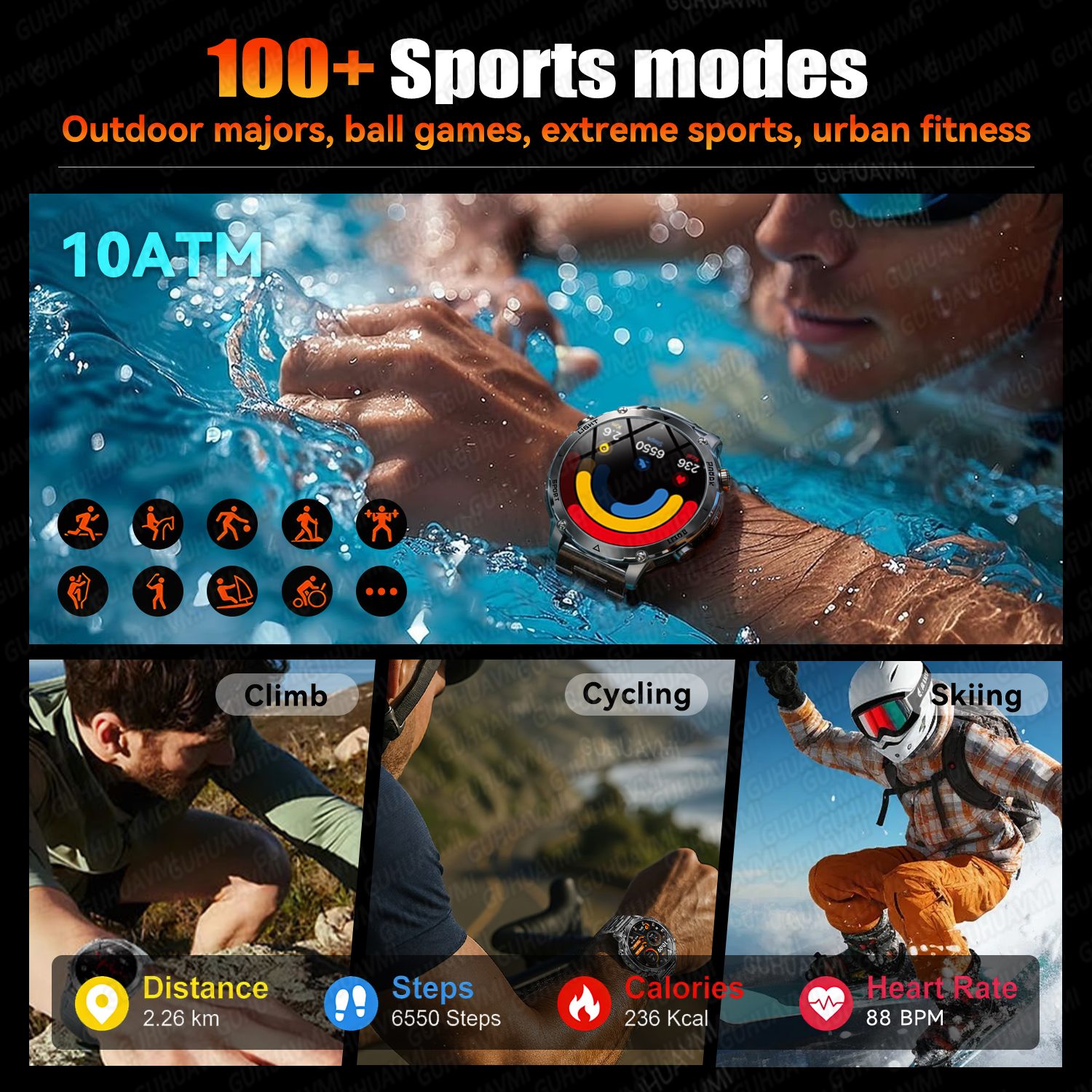 Military Garde Sports Smart Wa - Compass Lensatic 评论和价格