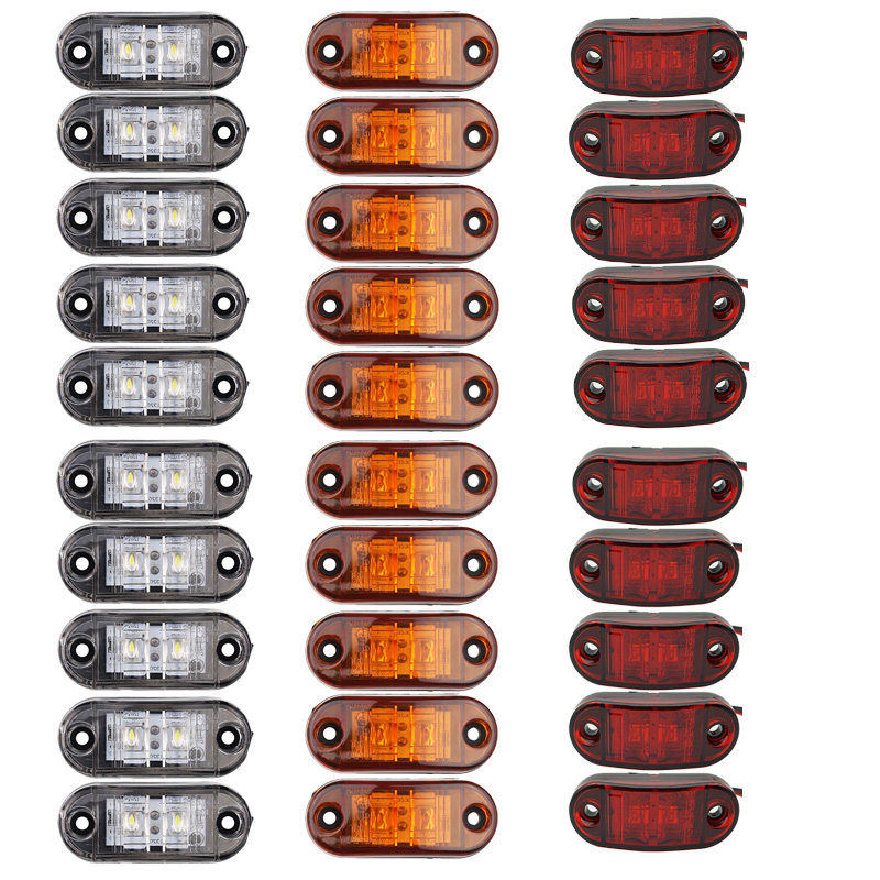 10PCS Warning Lights LEDs Diod - Signal Panel Orange 评论和价格