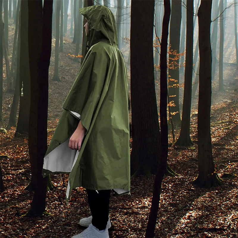 Heavy Duty Rain Poncho For Bac - Emergency Poncho Rain 评论和价格