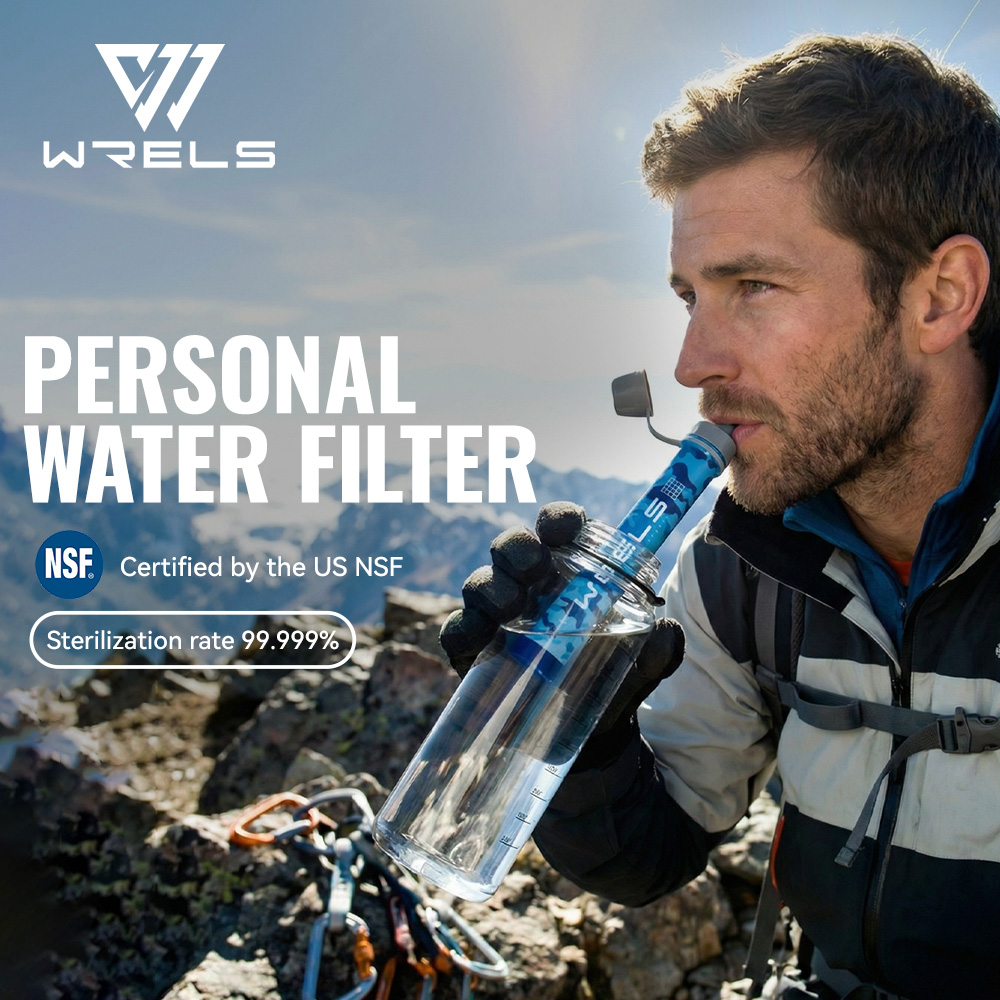 WRELS Outdoor Portable Water F - Water Purification Straw 评论和价格