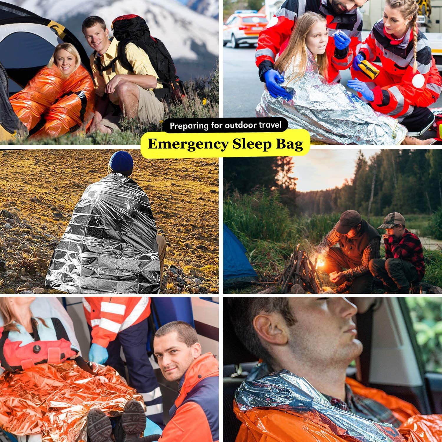 Portable Waterproof Emergency  - Emergency Mylar Tent 评论和价格