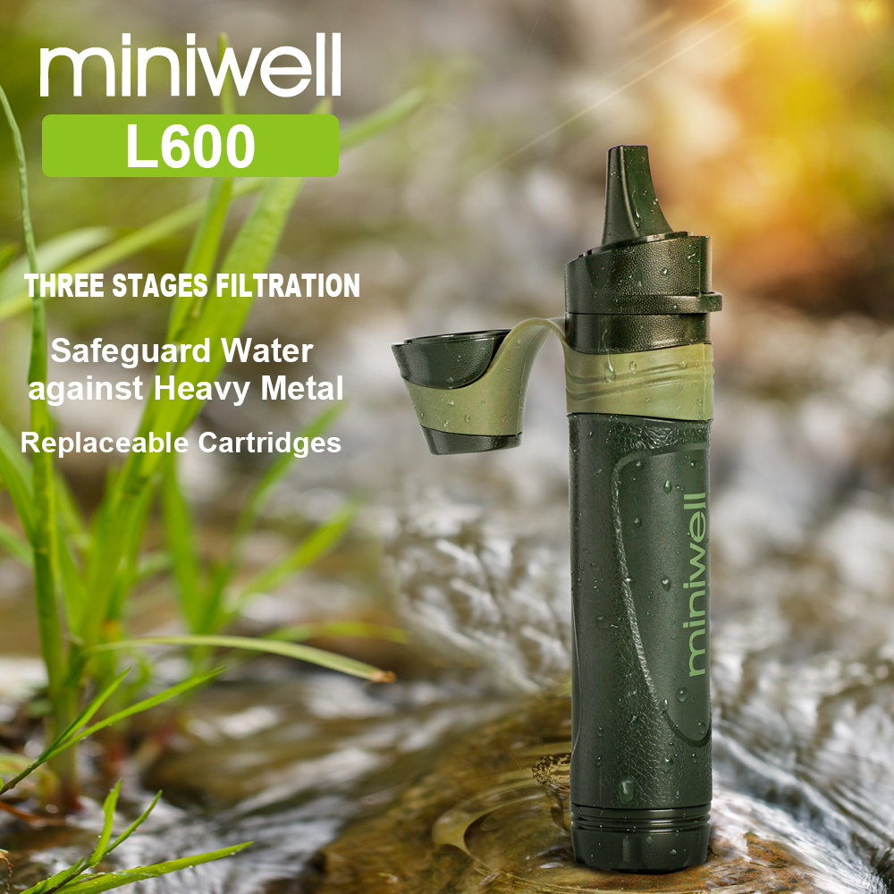 Miniwell L600 Outdoor Survival - Water Purification Straw 评论和价格