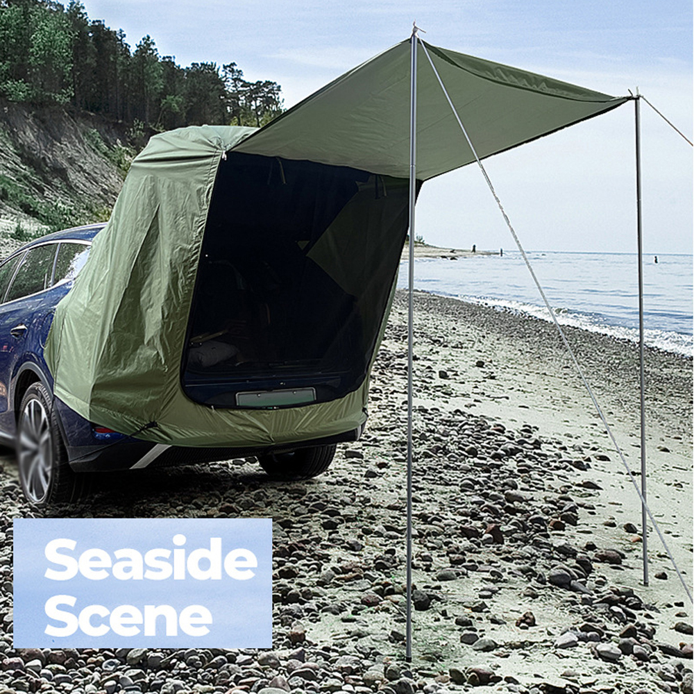 Outdoor Car Rear Tent Camping  - Emergency Mylar Tent 评论和价格