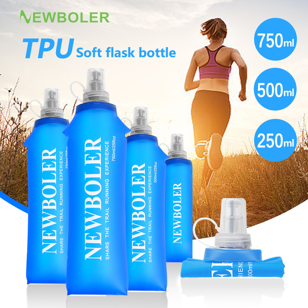 750ML Water Bottle TPU Folding - Water Bag Collapsible 评论和价格