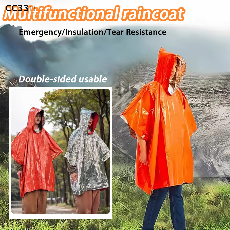 Emergency Survival Rain Hot Po - Survival Blanket Reflective 评论和价格