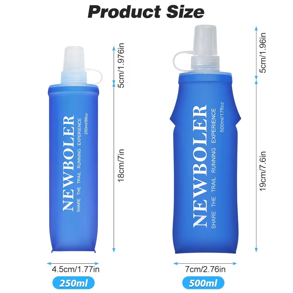 NEWBOLER 250ml/500ml Outdoor C - Water Bag Collapsible 评论和价格