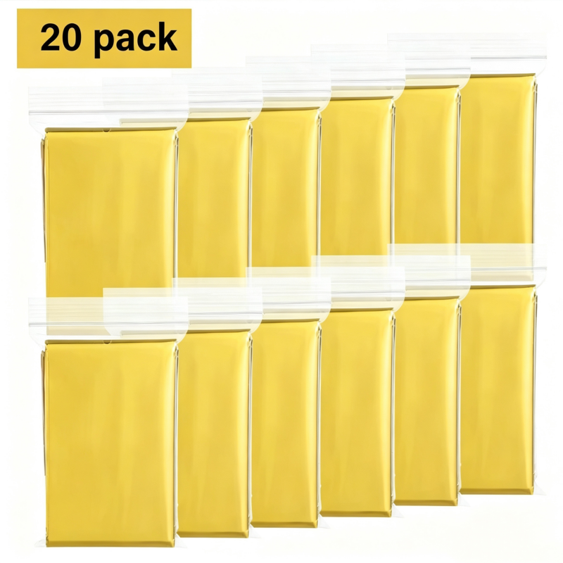 20PCS Unpacked Bulk Giant 83x6 - Survival Blanket Reflective 评论和价格