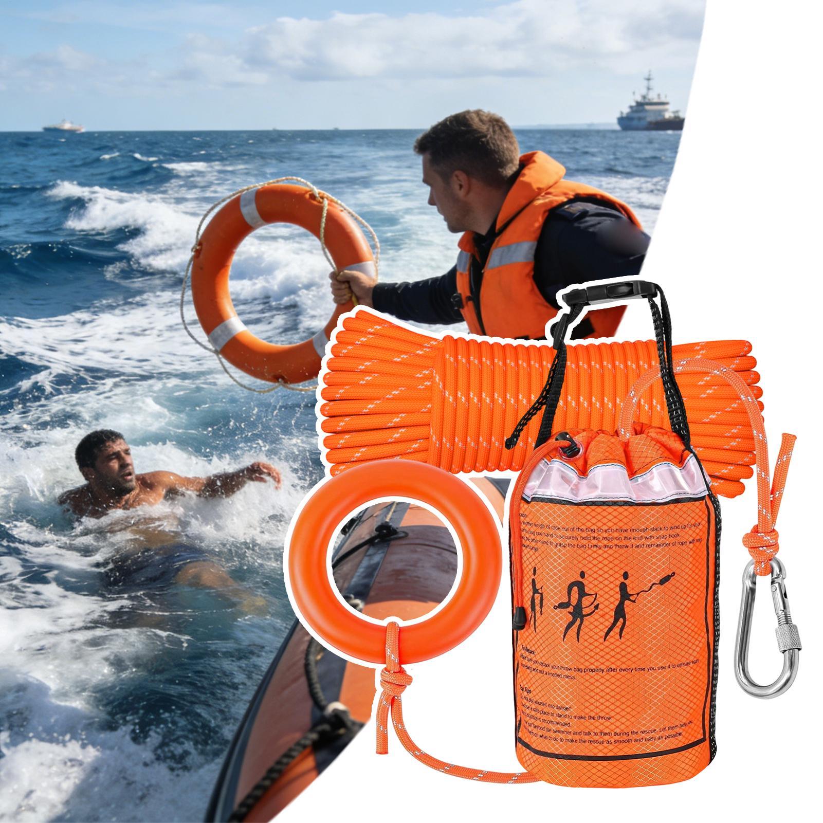 15 Boat Floating Rescue Throw  - Rescue Rope Throw 评论和价格